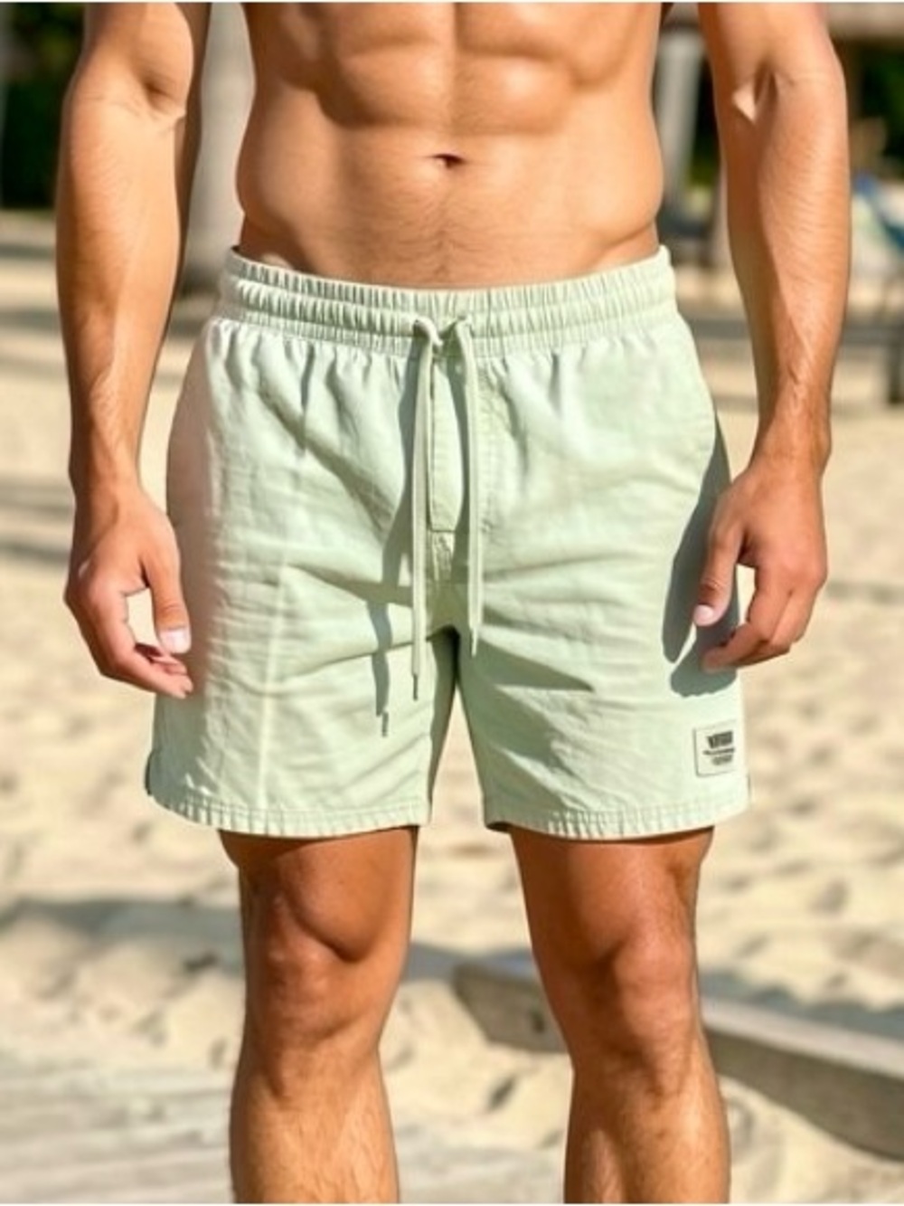 •Vans Sage Primary Volley Shorts! VGUC!